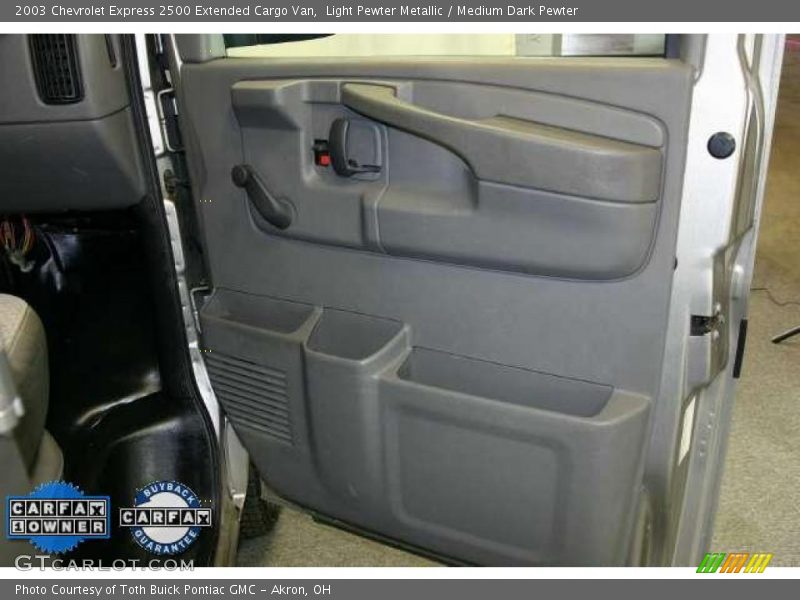 Light Pewter Metallic / Medium Dark Pewter 2003 Chevrolet Express 2500 Extended Cargo Van