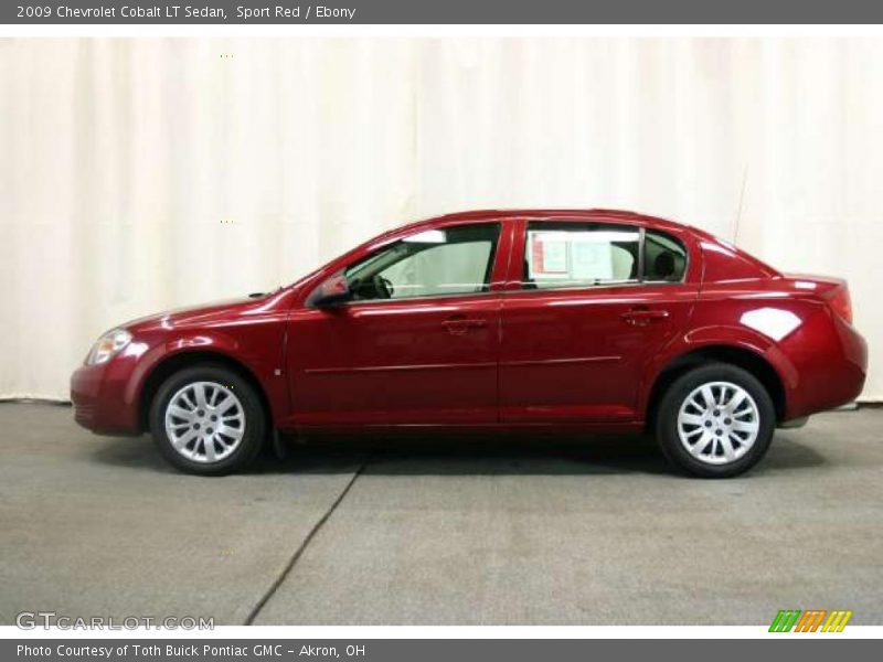 Sport Red / Ebony 2009 Chevrolet Cobalt LT Sedan