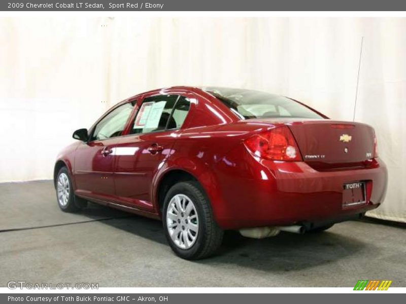 Sport Red / Ebony 2009 Chevrolet Cobalt LT Sedan