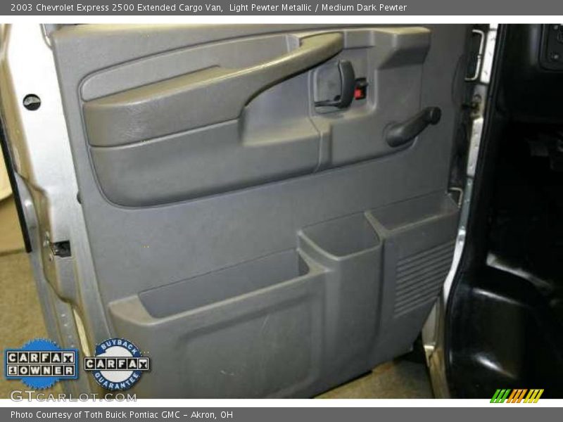 Light Pewter Metallic / Medium Dark Pewter 2003 Chevrolet Express 2500 Extended Cargo Van