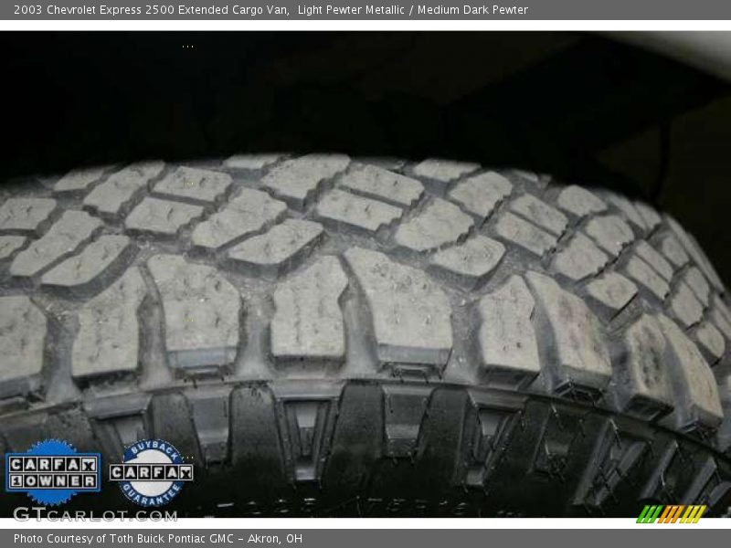 Light Pewter Metallic / Medium Dark Pewter 2003 Chevrolet Express 2500 Extended Cargo Van
