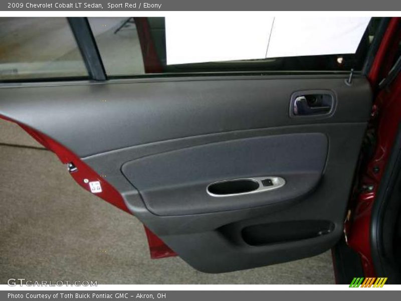 Sport Red / Ebony 2009 Chevrolet Cobalt LT Sedan