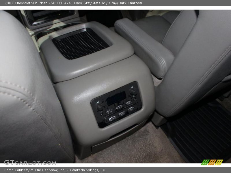 Dark Gray Metallic / Gray/Dark Charcoal 2003 Chevrolet Suburban 2500 LT 4x4
