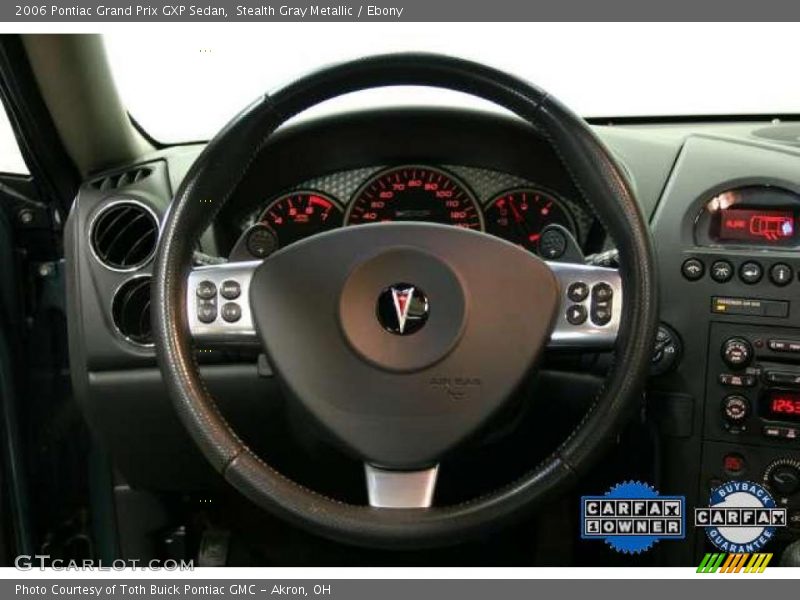 Stealth Gray Metallic / Ebony 2006 Pontiac Grand Prix GXP Sedan