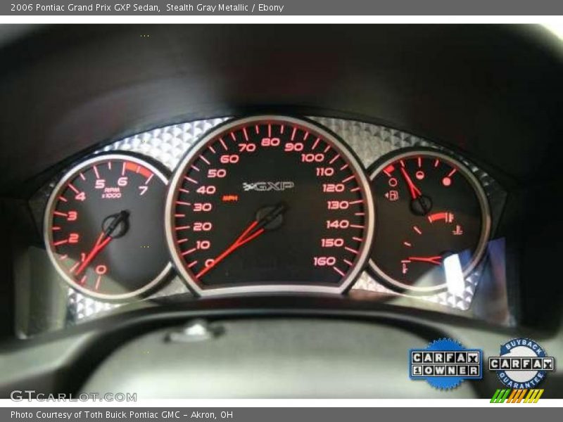 Stealth Gray Metallic / Ebony 2006 Pontiac Grand Prix GXP Sedan