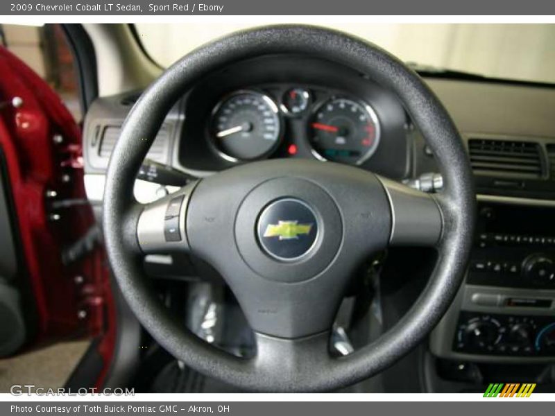 Sport Red / Ebony 2009 Chevrolet Cobalt LT Sedan