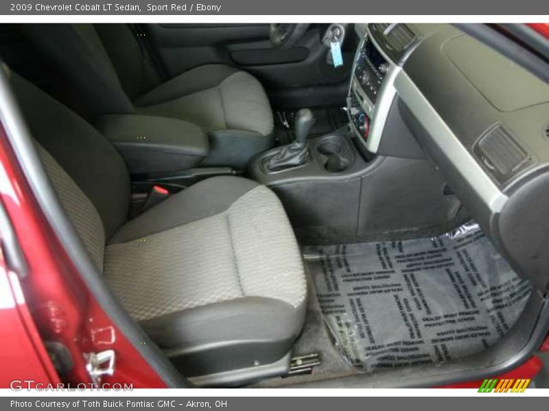Sport Red / Ebony 2009 Chevrolet Cobalt LT Sedan