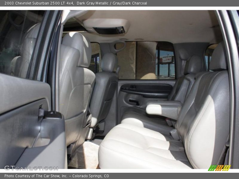 Dark Gray Metallic / Gray/Dark Charcoal 2003 Chevrolet Suburban 2500 LT 4x4