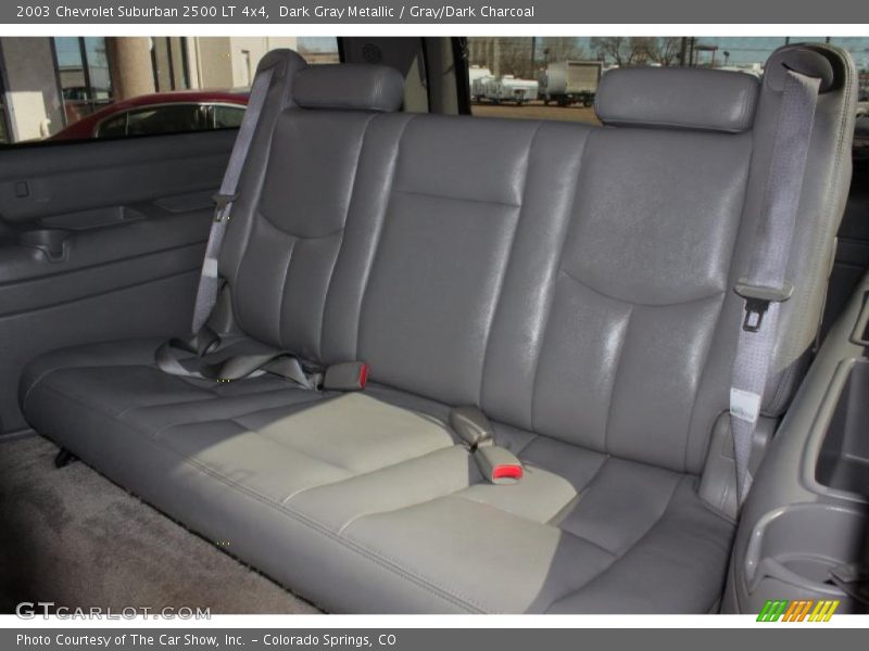 Dark Gray Metallic / Gray/Dark Charcoal 2003 Chevrolet Suburban 2500 LT 4x4