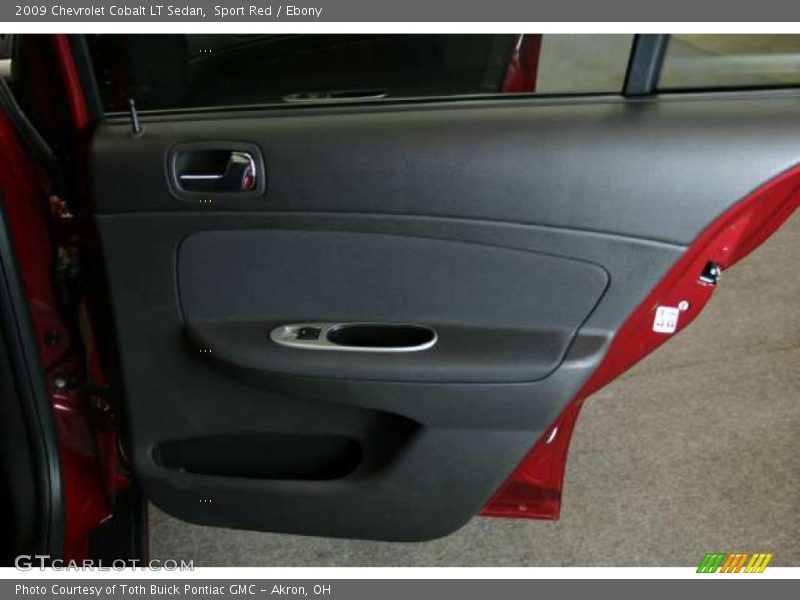 Sport Red / Ebony 2009 Chevrolet Cobalt LT Sedan