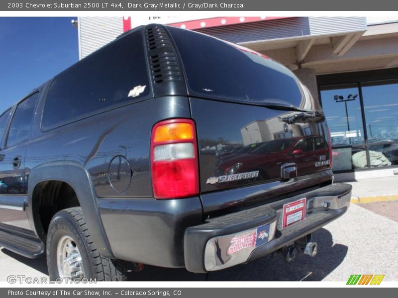 Dark Gray Metallic / Gray/Dark Charcoal 2003 Chevrolet Suburban 2500 LT 4x4