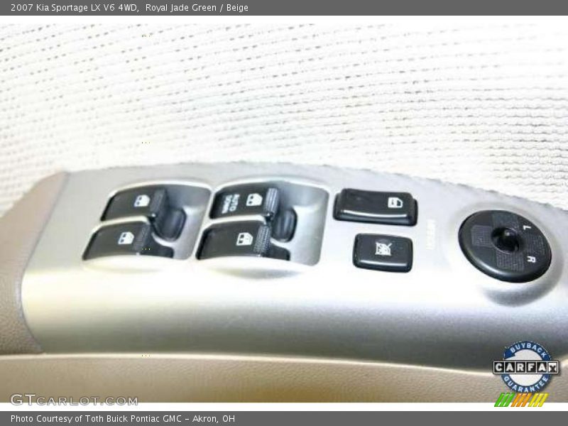 Royal Jade Green / Beige 2007 Kia Sportage LX V6 4WD