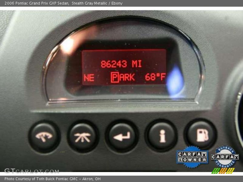 Stealth Gray Metallic / Ebony 2006 Pontiac Grand Prix GXP Sedan