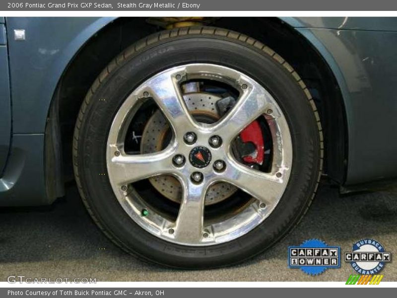 Stealth Gray Metallic / Ebony 2006 Pontiac Grand Prix GXP Sedan