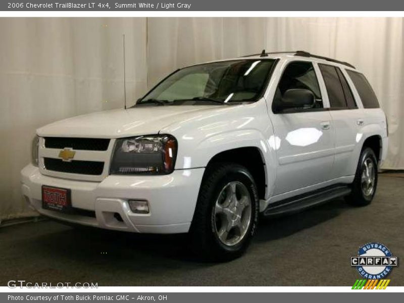 Summit White / Light Gray 2006 Chevrolet TrailBlazer LT 4x4