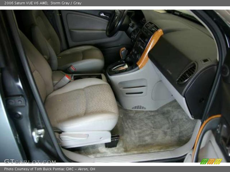 Storm Gray / Gray 2006 Saturn VUE V6 AWD