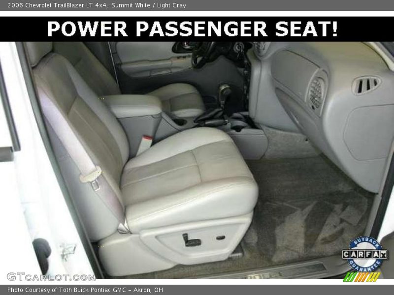 Summit White / Light Gray 2006 Chevrolet TrailBlazer LT 4x4