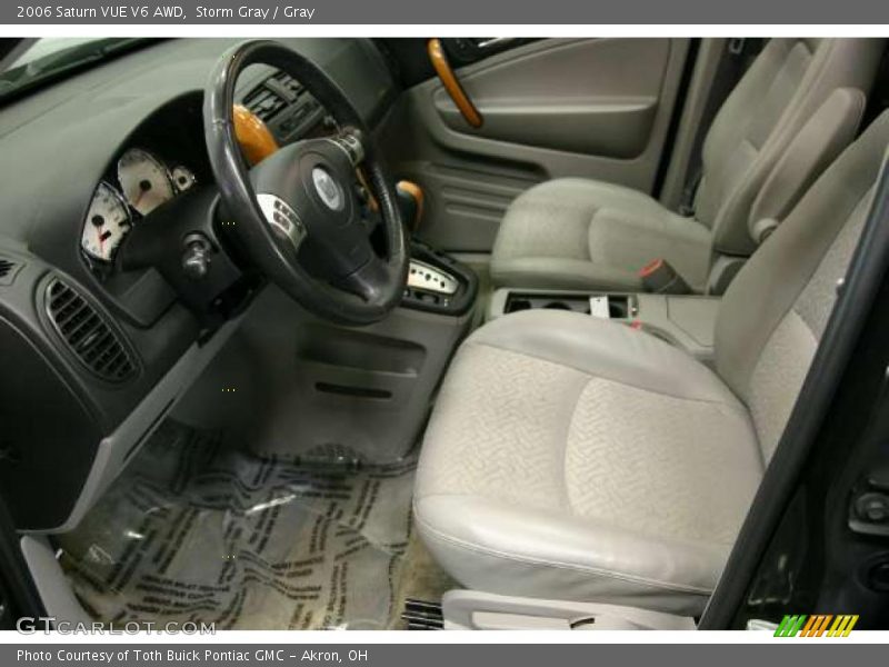 Storm Gray / Gray 2006 Saturn VUE V6 AWD