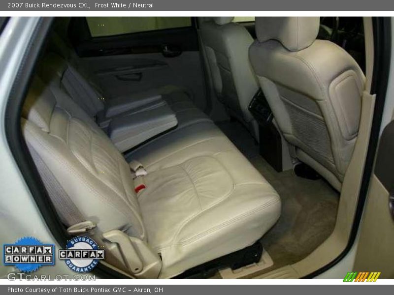 Frost White / Neutral 2007 Buick Rendezvous CXL