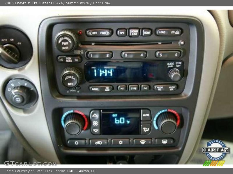 Summit White / Light Gray 2006 Chevrolet TrailBlazer LT 4x4