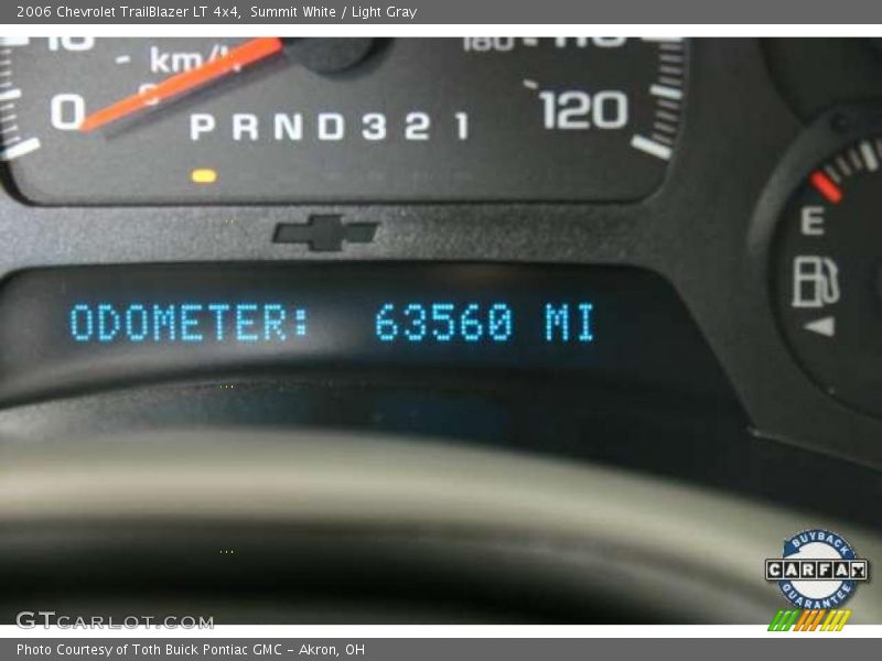 Summit White / Light Gray 2006 Chevrolet TrailBlazer LT 4x4