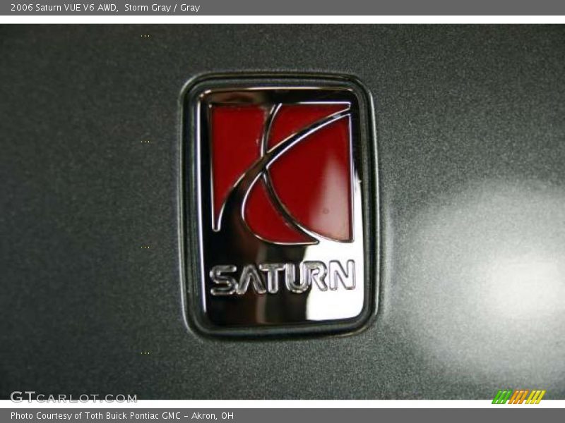 Storm Gray / Gray 2006 Saturn VUE V6 AWD