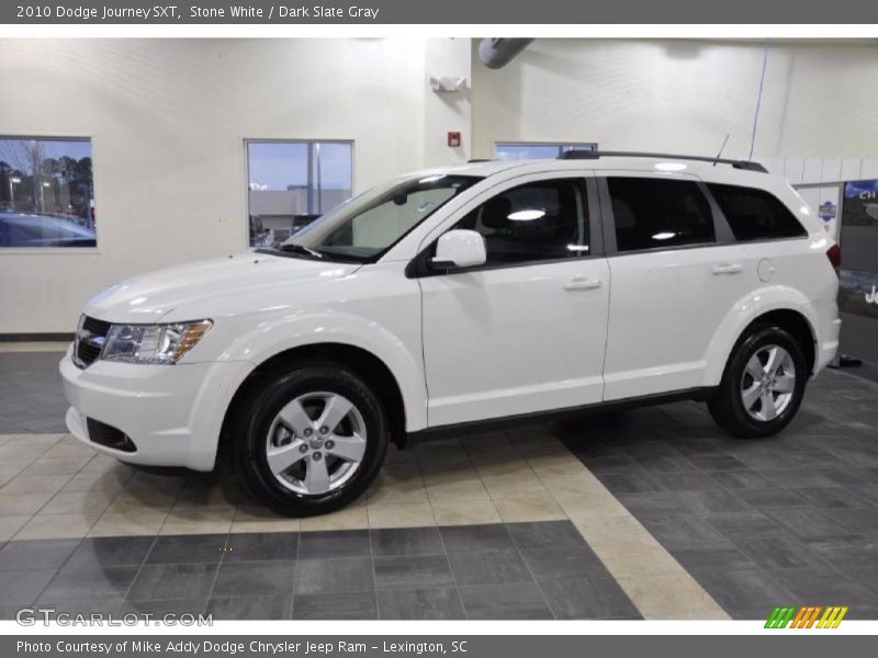 Stone White / Dark Slate Gray 2010 Dodge Journey SXT