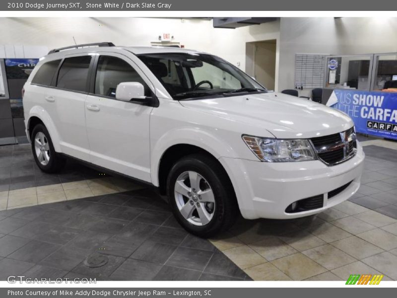Stone White / Dark Slate Gray 2010 Dodge Journey SXT