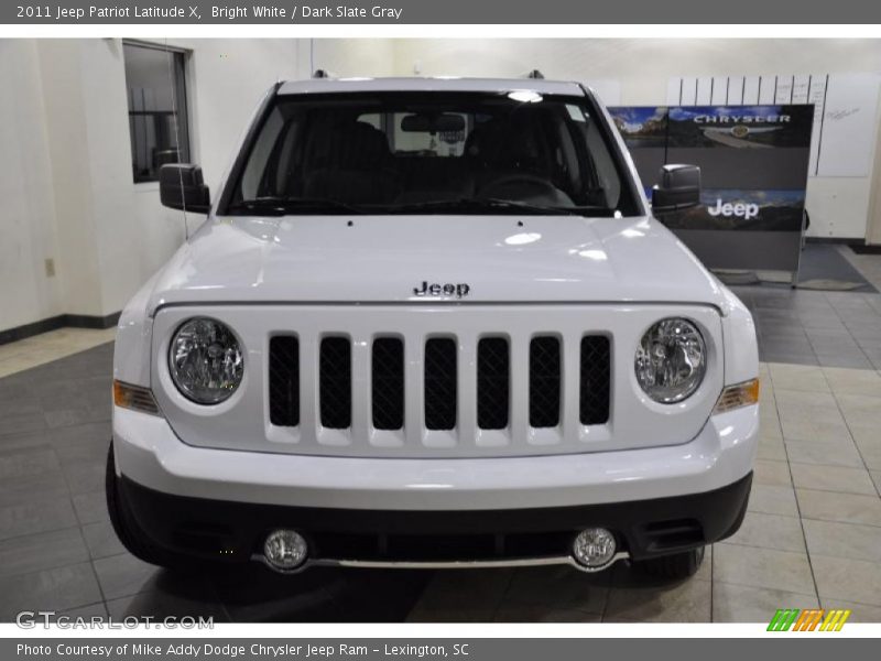 Bright White / Dark Slate Gray 2011 Jeep Patriot Latitude X