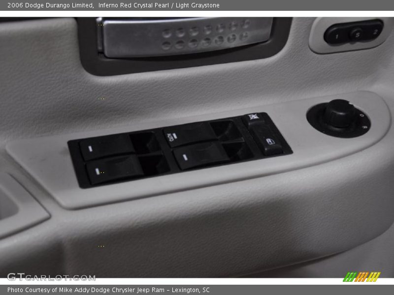Inferno Red Crystal Pearl / Light Graystone 2006 Dodge Durango Limited