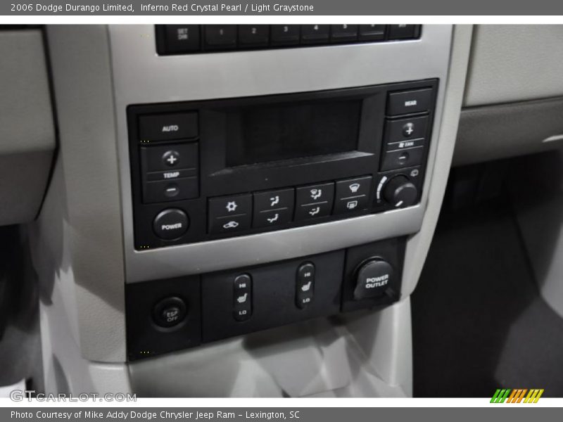 Controls of 2006 Durango Limited