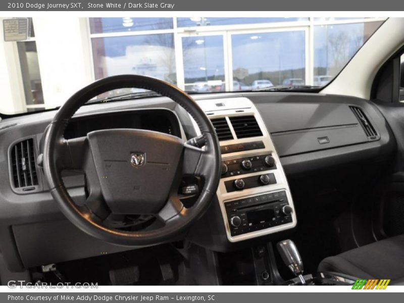 Stone White / Dark Slate Gray 2010 Dodge Journey SXT
