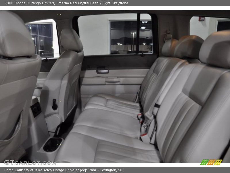 Inferno Red Crystal Pearl / Light Graystone 2006 Dodge Durango Limited