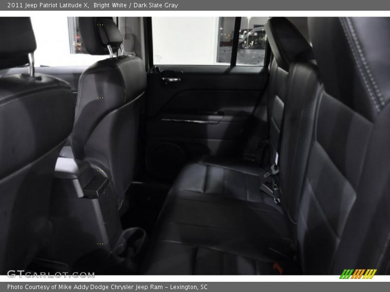 Bright White / Dark Slate Gray 2011 Jeep Patriot Latitude X