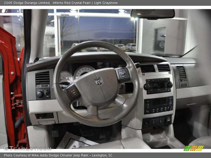Inferno Red Crystal Pearl / Light Graystone 2006 Dodge Durango Limited