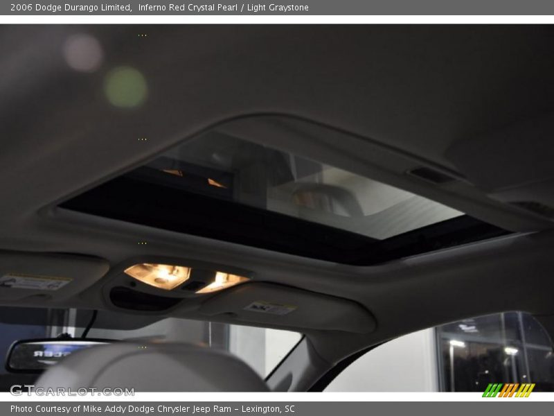 Inferno Red Crystal Pearl / Light Graystone 2006 Dodge Durango Limited