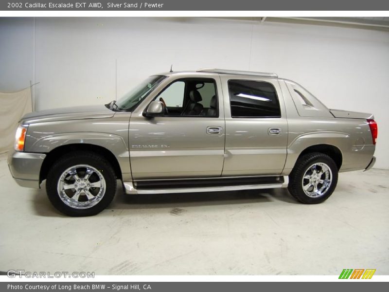 Silver Sand / Pewter 2002 Cadillac Escalade EXT AWD