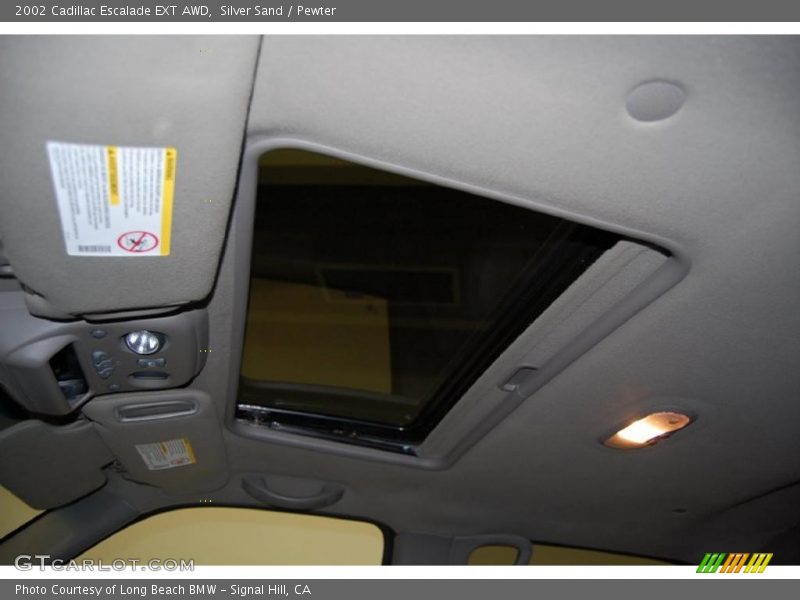 Silver Sand / Pewter 2002 Cadillac Escalade EXT AWD