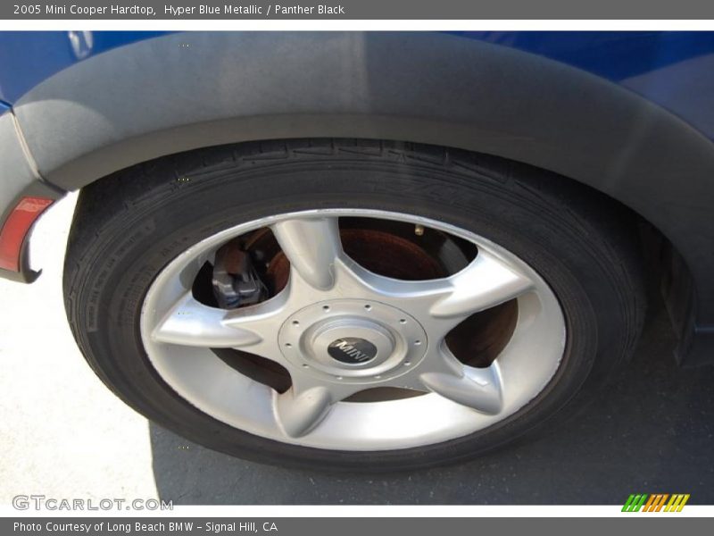 Hyper Blue Metallic / Panther Black 2005 Mini Cooper Hardtop