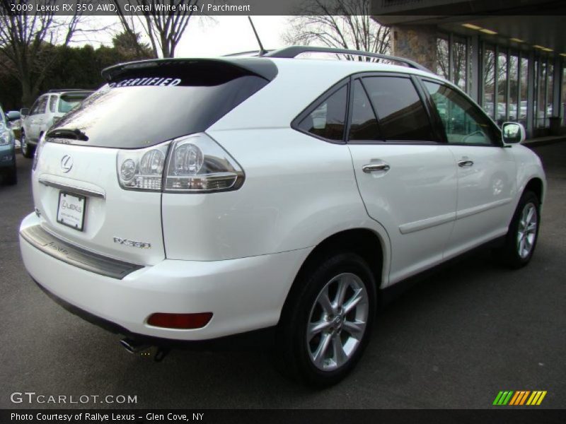Crystal White Mica / Parchment 2009 Lexus RX 350 AWD