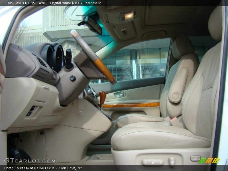Crystal White Mica / Parchment 2009 Lexus RX 350 AWD