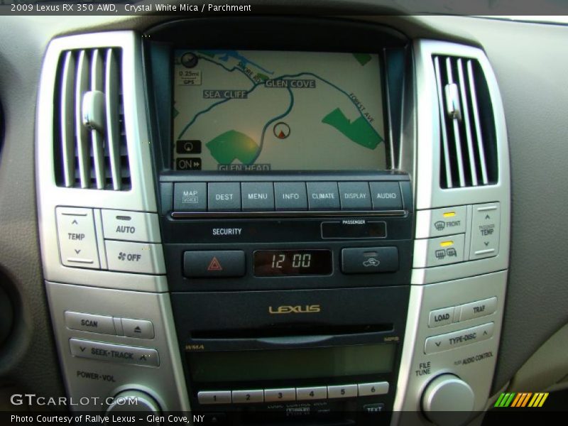 Crystal White Mica / Parchment 2009 Lexus RX 350 AWD