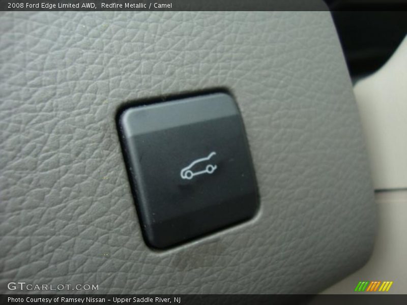 Redfire Metallic / Camel 2008 Ford Edge Limited AWD