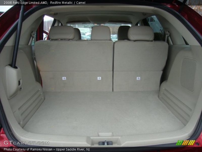 Redfire Metallic / Camel 2008 Ford Edge Limited AWD
