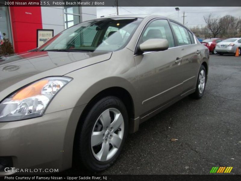 Pebble Beach Metallic / Blond 2008 Nissan Altima 2.5 S