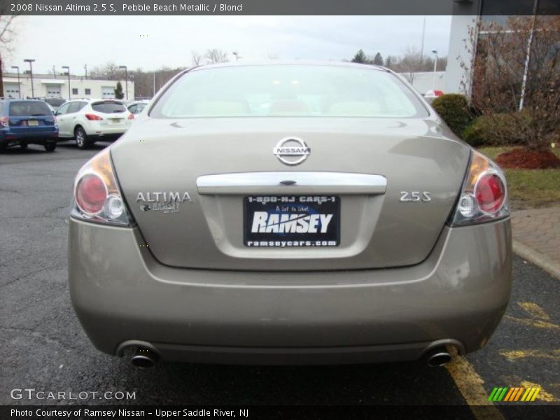 Pebble Beach Metallic / Blond 2008 Nissan Altima 2.5 S