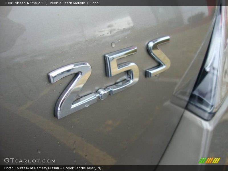 Pebble Beach Metallic / Blond 2008 Nissan Altima 2.5 S