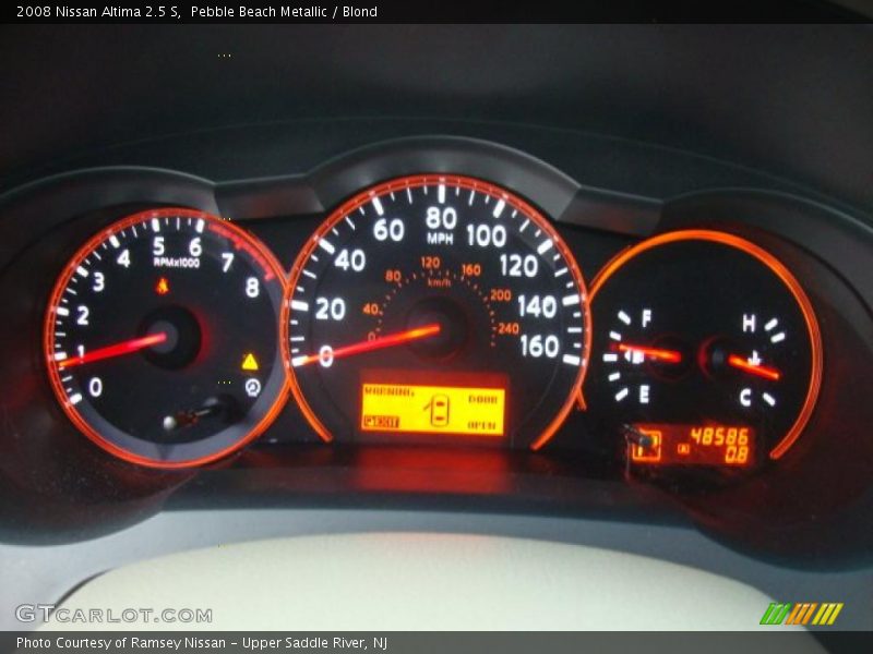 Pebble Beach Metallic / Blond 2008 Nissan Altima 2.5 S
