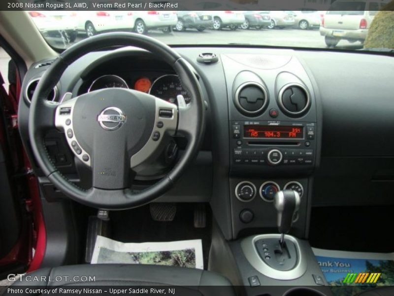 Dashboard of 2008 Rogue SL AWD