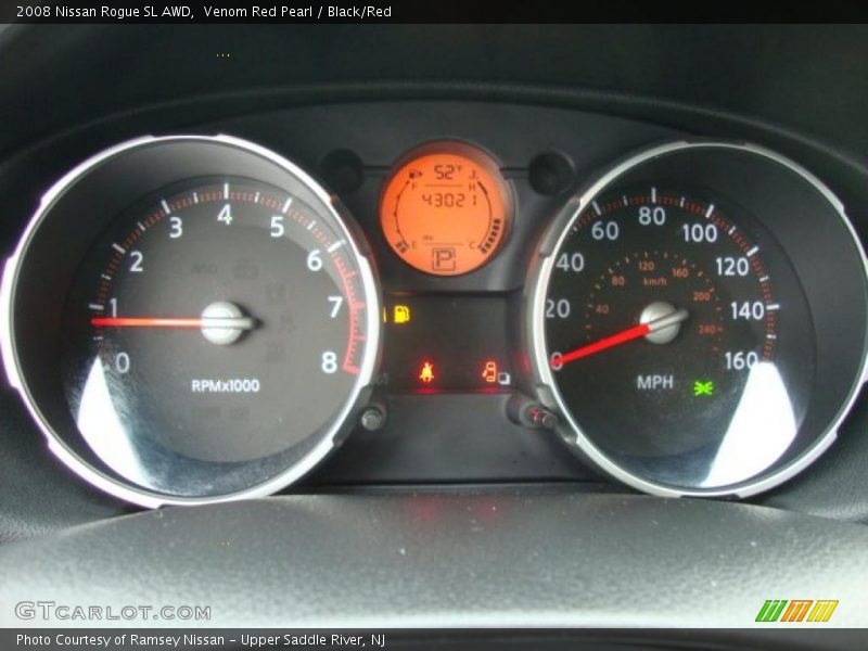  2008 Rogue SL AWD SL AWD Gauges